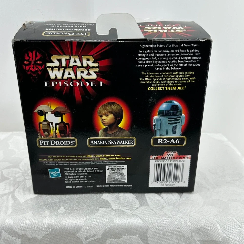 Vintage Hasbro Star Wars Episode I Pit Droids 2-Pack 12
